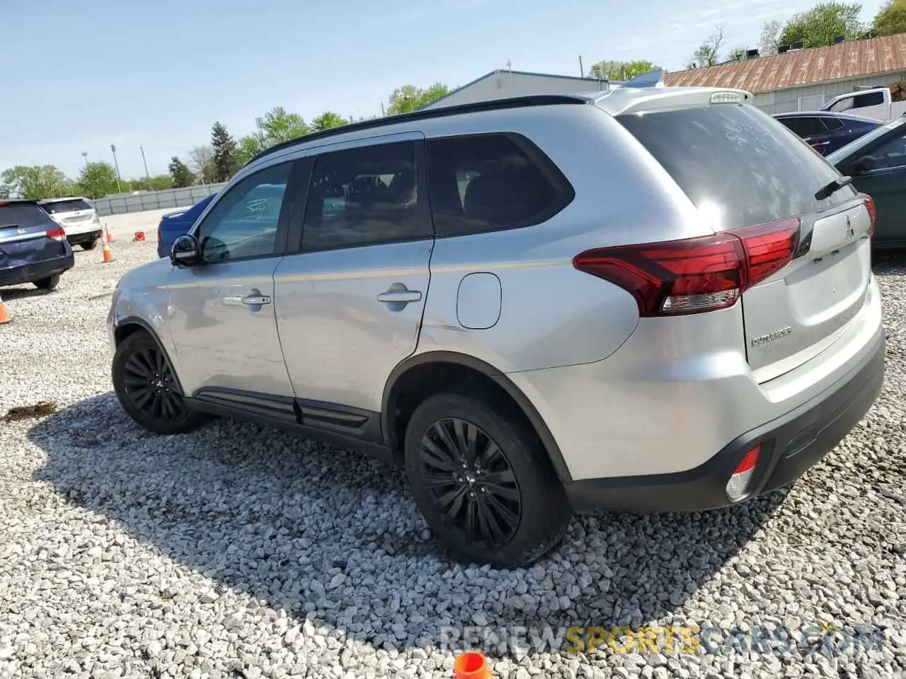 2 fotografías del automóvil dañado JA4AD3A36LZ032741 MITSUBISHI OUTLANDER 2020