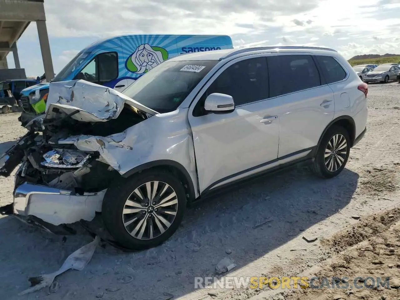 1 fotografías del automóvil dañado JA4AD3A37LZ033221 MITSUBISHI OUTLANDER 2020