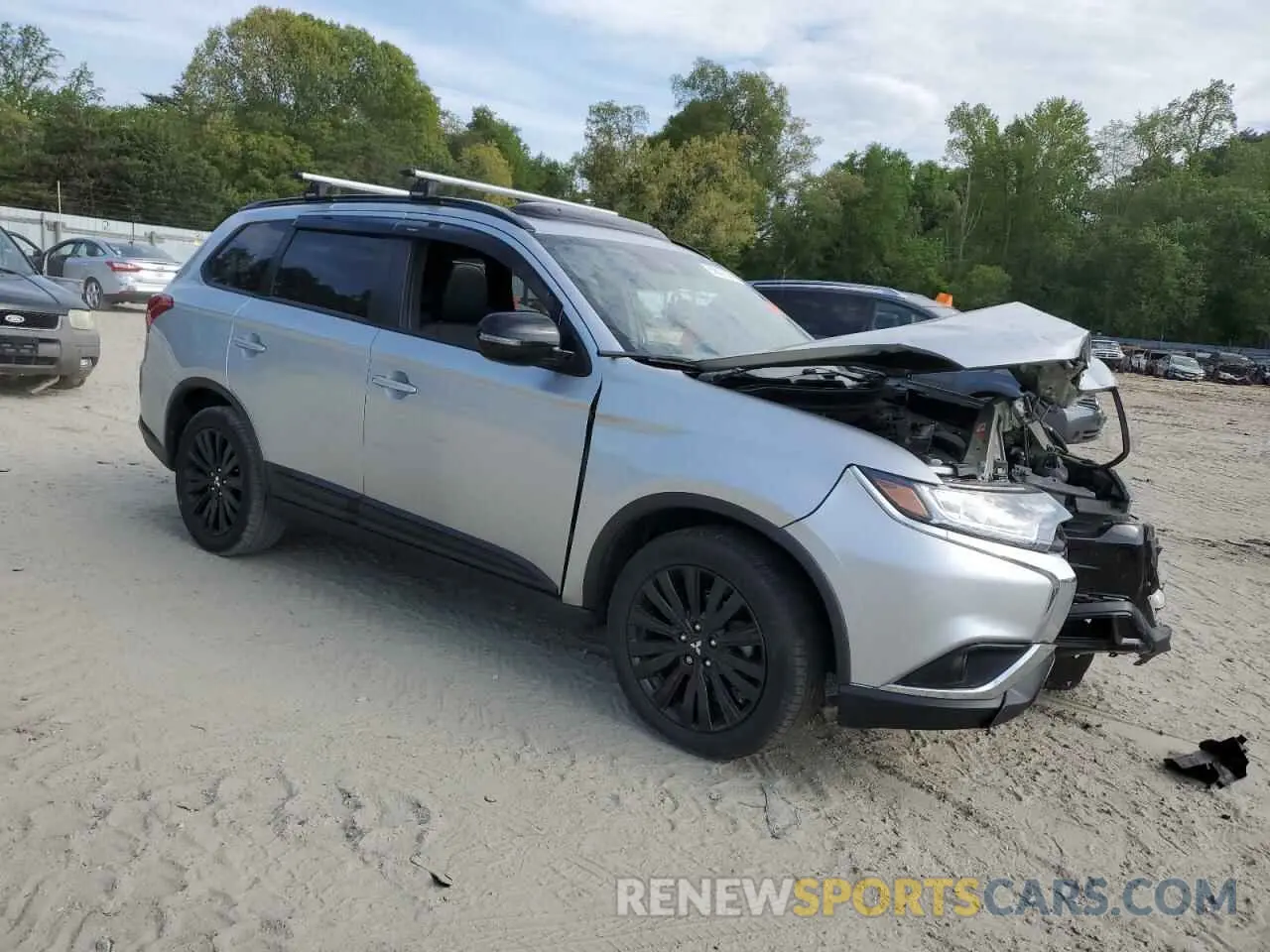 4 fotografías del automóvil dañado JA4AD3A38LZ044972 MITSUBISHI OUTLANDER 2020