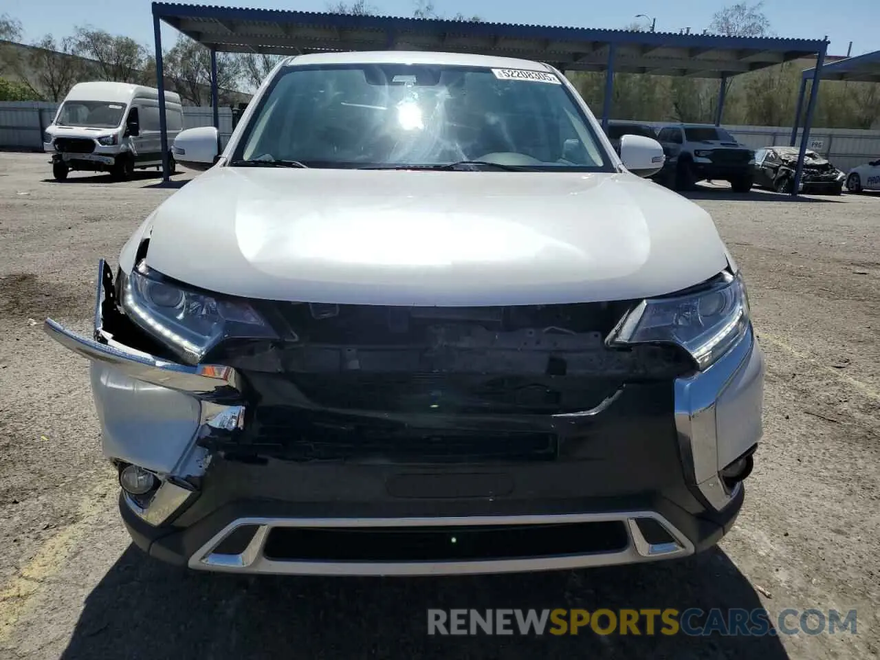 5 fotografías del automóvil dañado JA4AD3A39LZ005372 MITSUBISHI OUTLANDER 2020