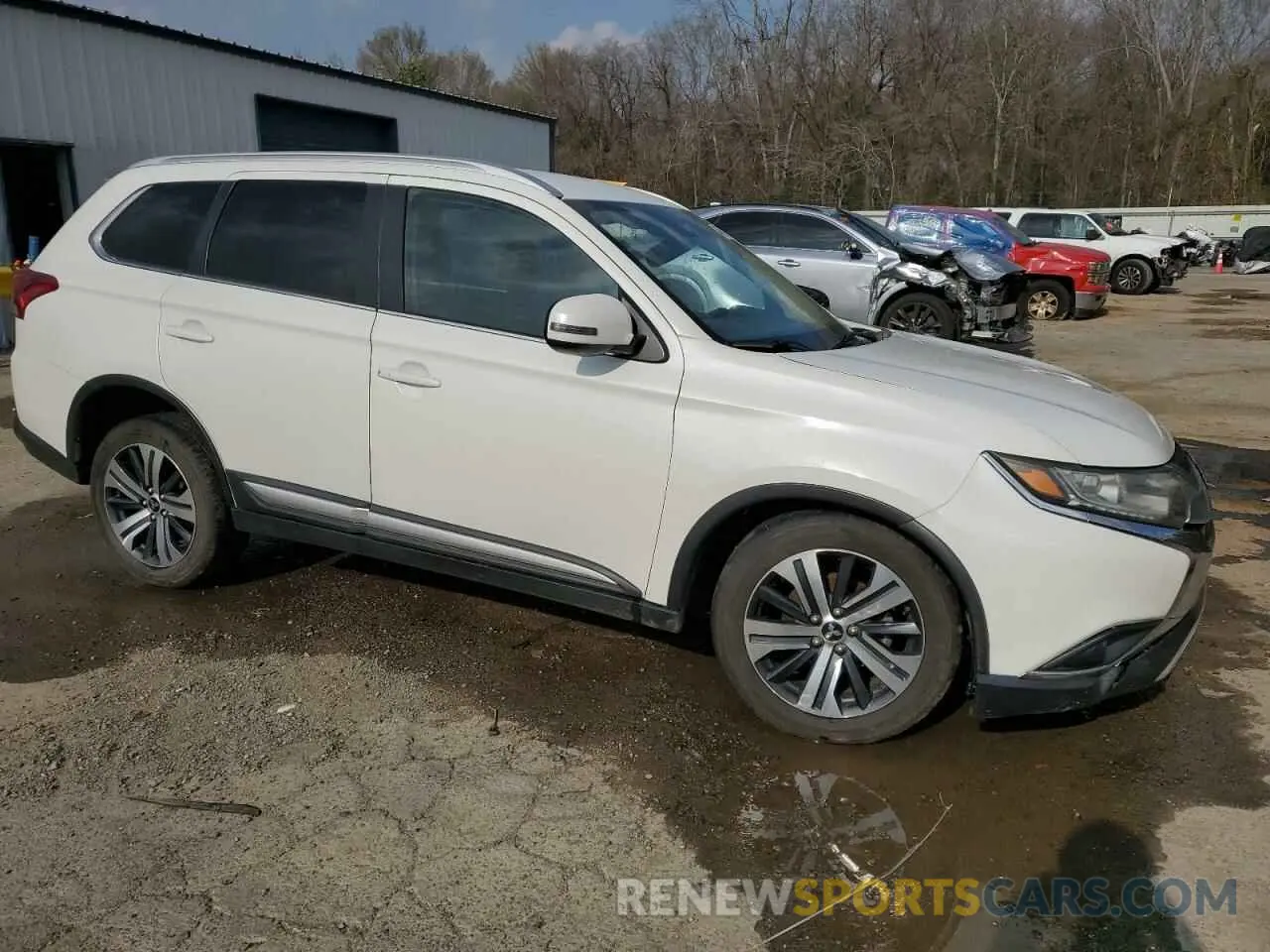 4 fotografías del automóvil dañado JA4AD3A39LZ029381 MITSUBISHI OUTLANDER 2020