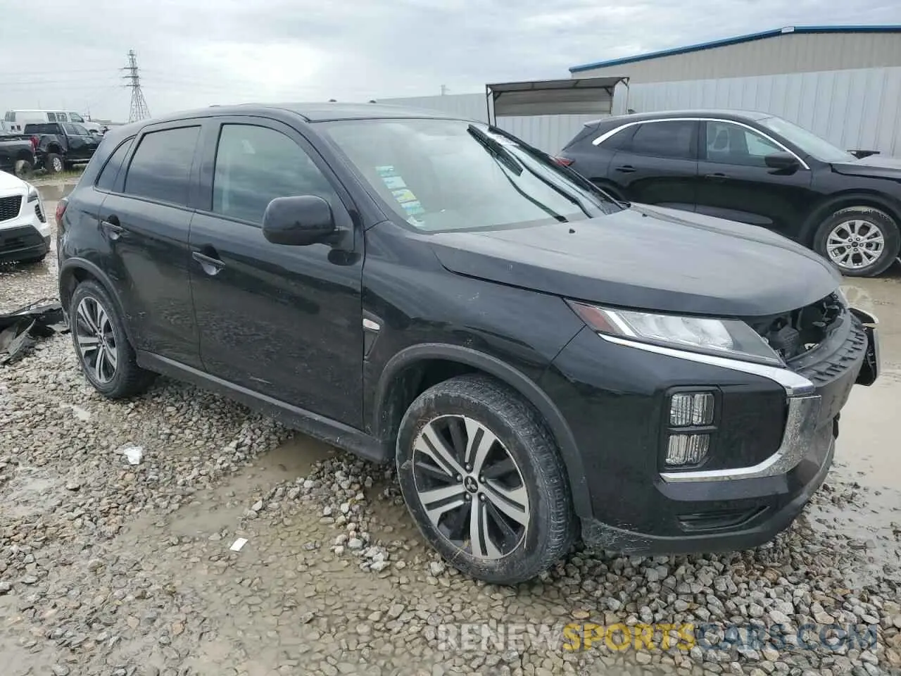 4 fotografías del automóvil dañado JA4AP3AU2LU008918 MITSUBISHI OUTLANDER 2020