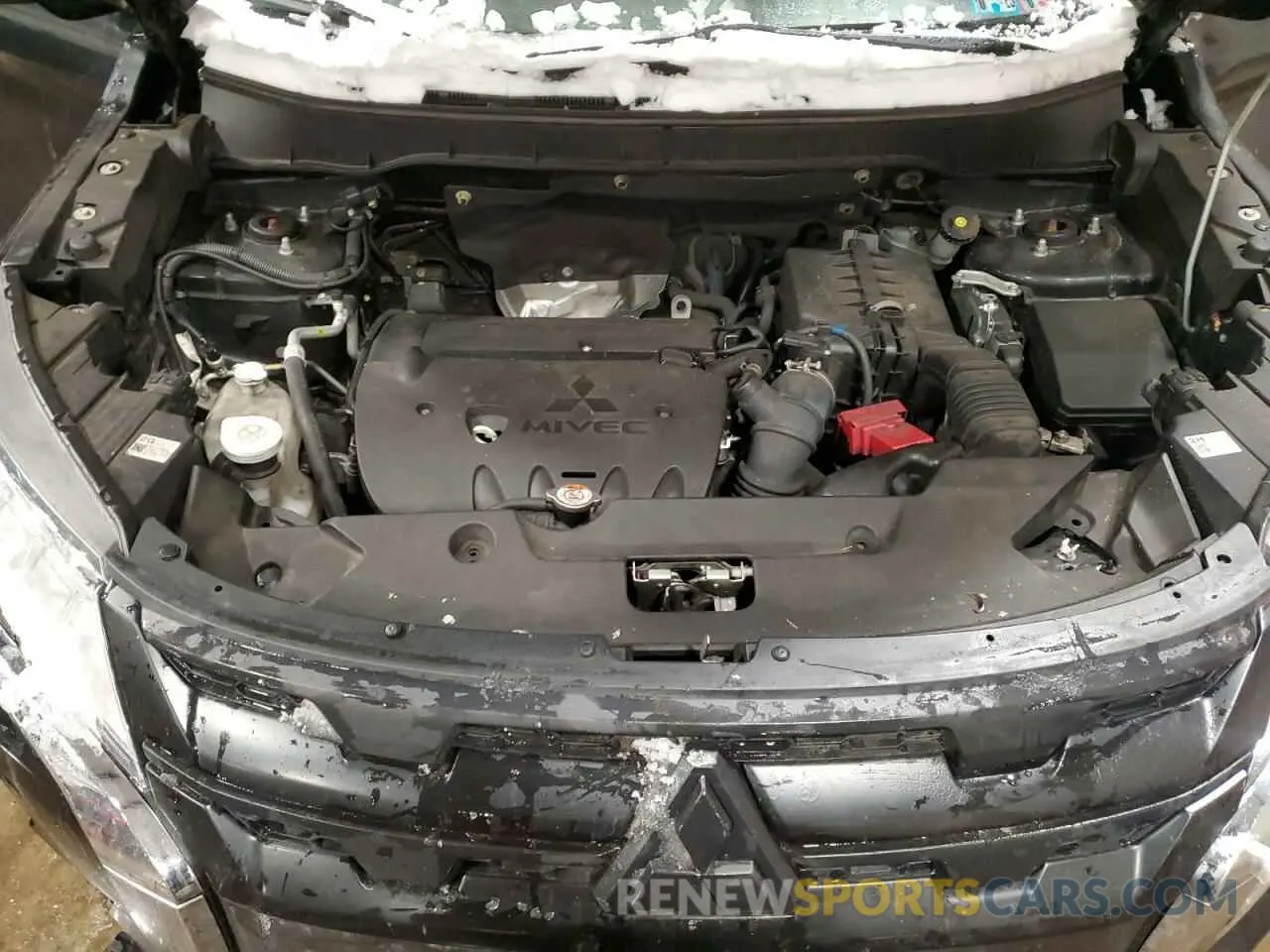 12 fotografías del automóvil dañado JA4AP3AU4LU006720 MITSUBISHI OUTLANDER 2020