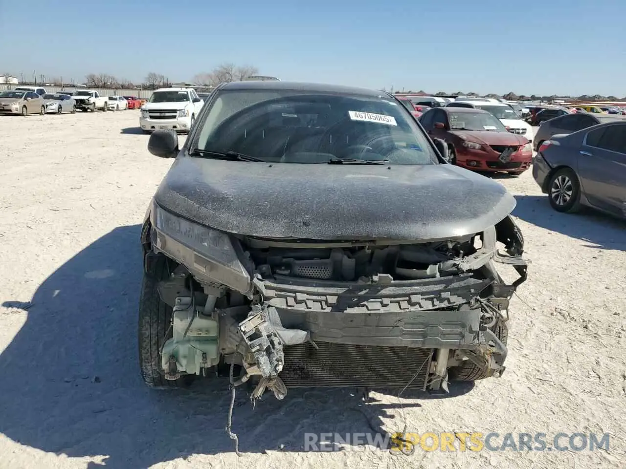 5 fotografías del automóvil dañado JA4AP3AU5LU006290 MITSUBISHI OUTLANDER 2020