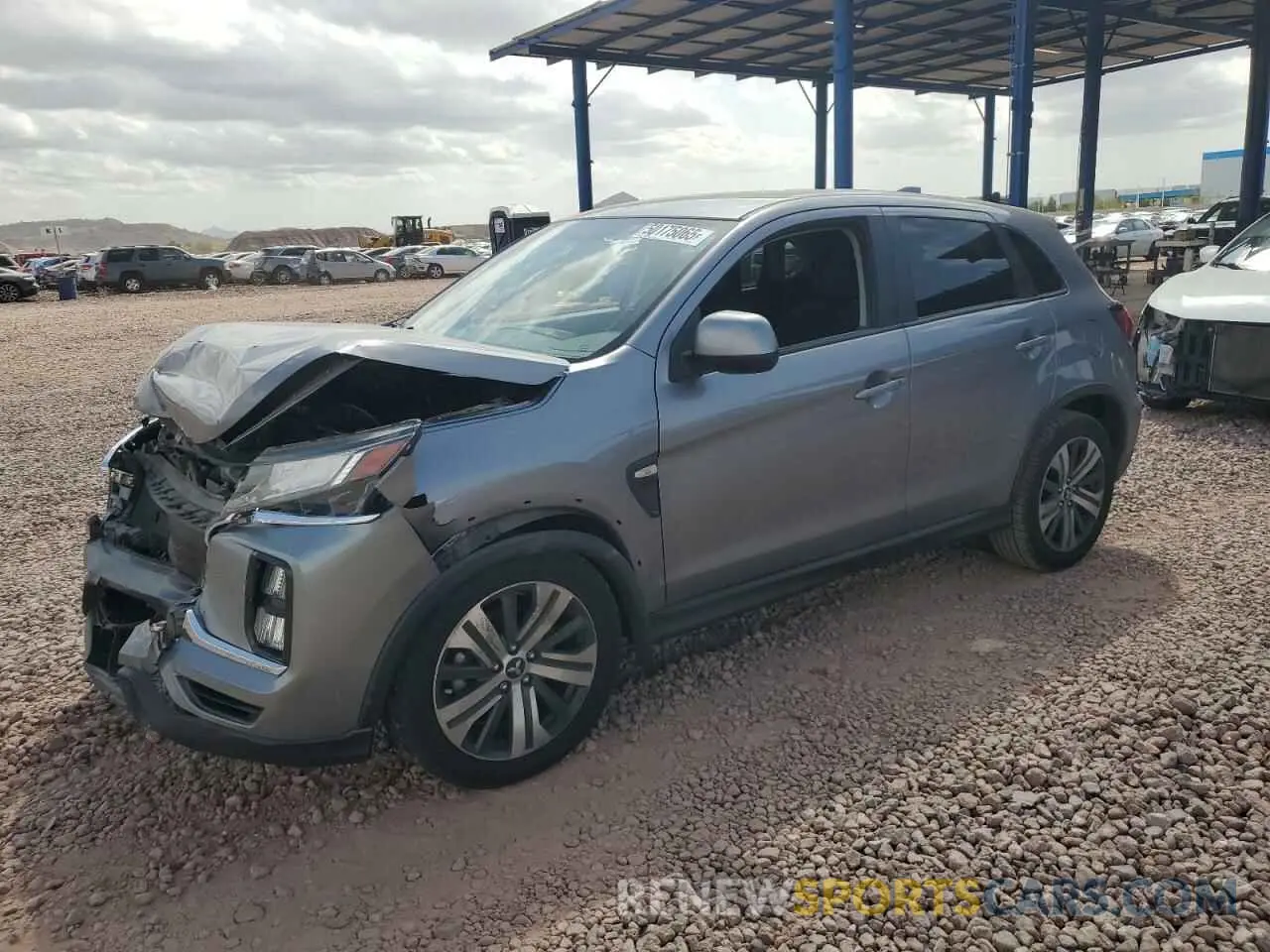 1 fotografías del automóvil dañado JA4AP3AU5LU031366 MITSUBISHI OUTLANDER 2020