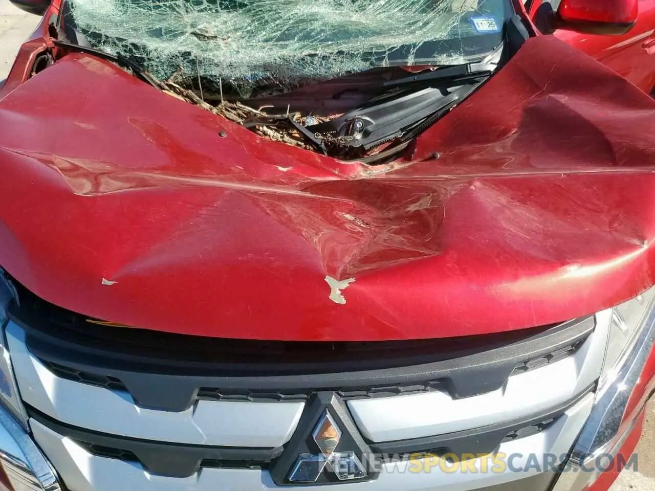 12 fotografías del automóvil dañado JA4AP3AU6LU008405 MITSUBISHI OUTLANDER 2020