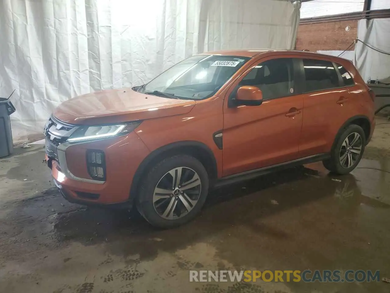 1 fotografías del automóvil dañado JA4AP3AU8LU001472 MITSUBISHI OUTLANDER 2020