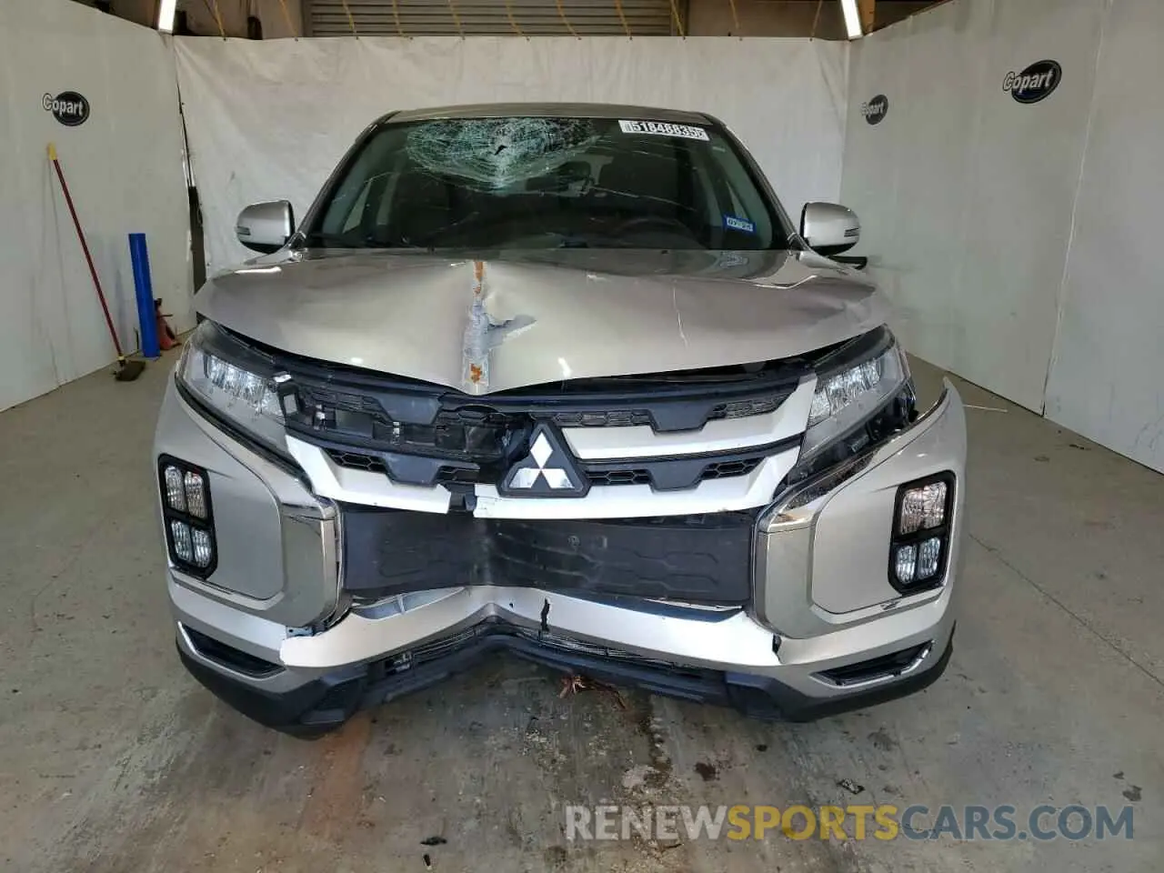 5 fotografías del automóvil dañado JA4AP4AU2LU029659 MITSUBISHI OUTLANDER 2020
