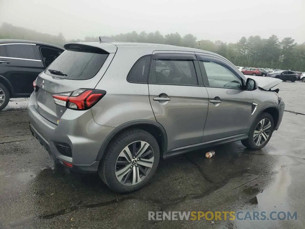 3 fotografías del automóvil dañado JA4AP4AU5LU008465 MITSUBISHI OUTLANDER 2020