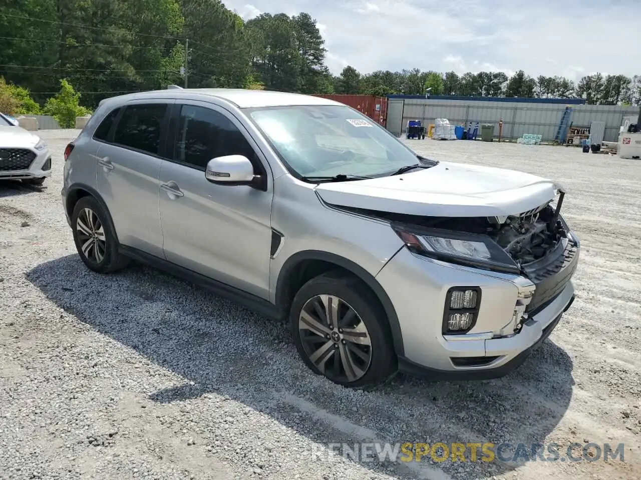 4 fotografías del automóvil dañado JA4AP4AU6LU023122 MITSUBISHI OUTLANDER 2020