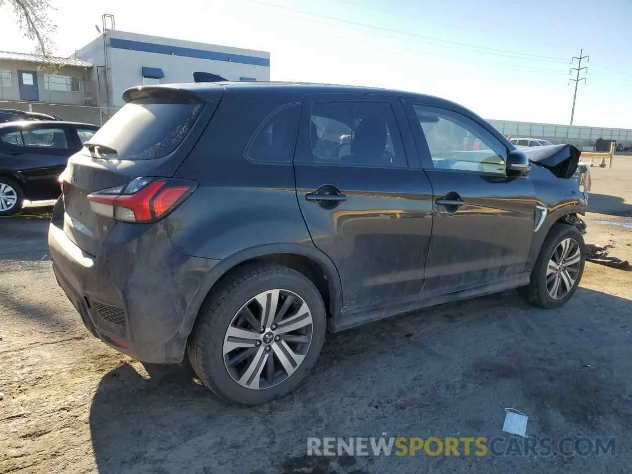 3 fotografías del automóvil dañado JA4AR3AU0LU024111 MITSUBISHI OUTLANDER 2020