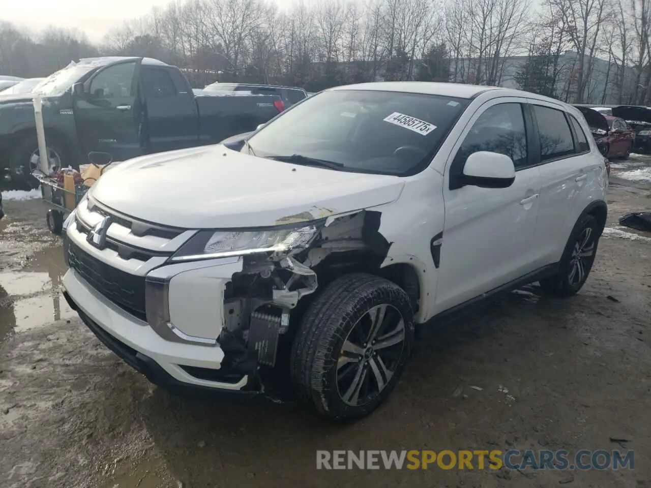 1 fotografías del automóvil dañado JA4AR3AU1LU013554 MITSUBISHI OUTLANDER 2020