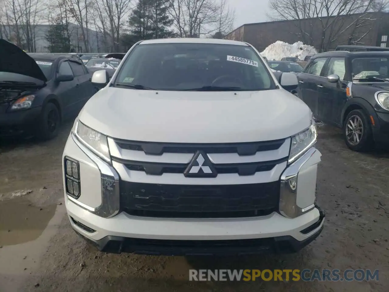 5 fotografías del automóvil dañado JA4AR3AU1LU013554 MITSUBISHI OUTLANDER 2020