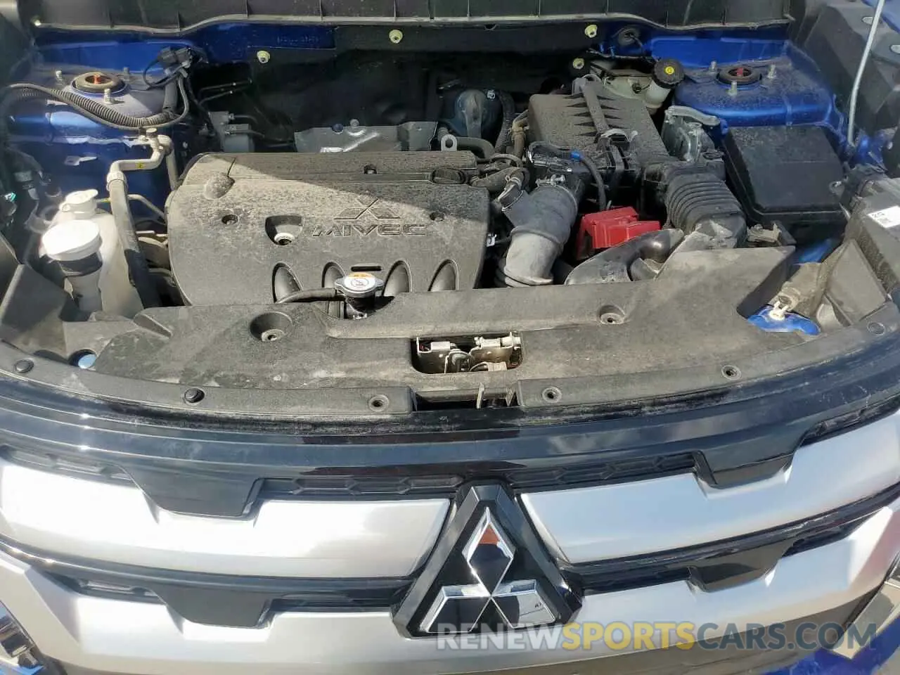 12 fotografías del automóvil dañado JA4AR3AU2LU023476 MITSUBISHI OUTLANDER 2020