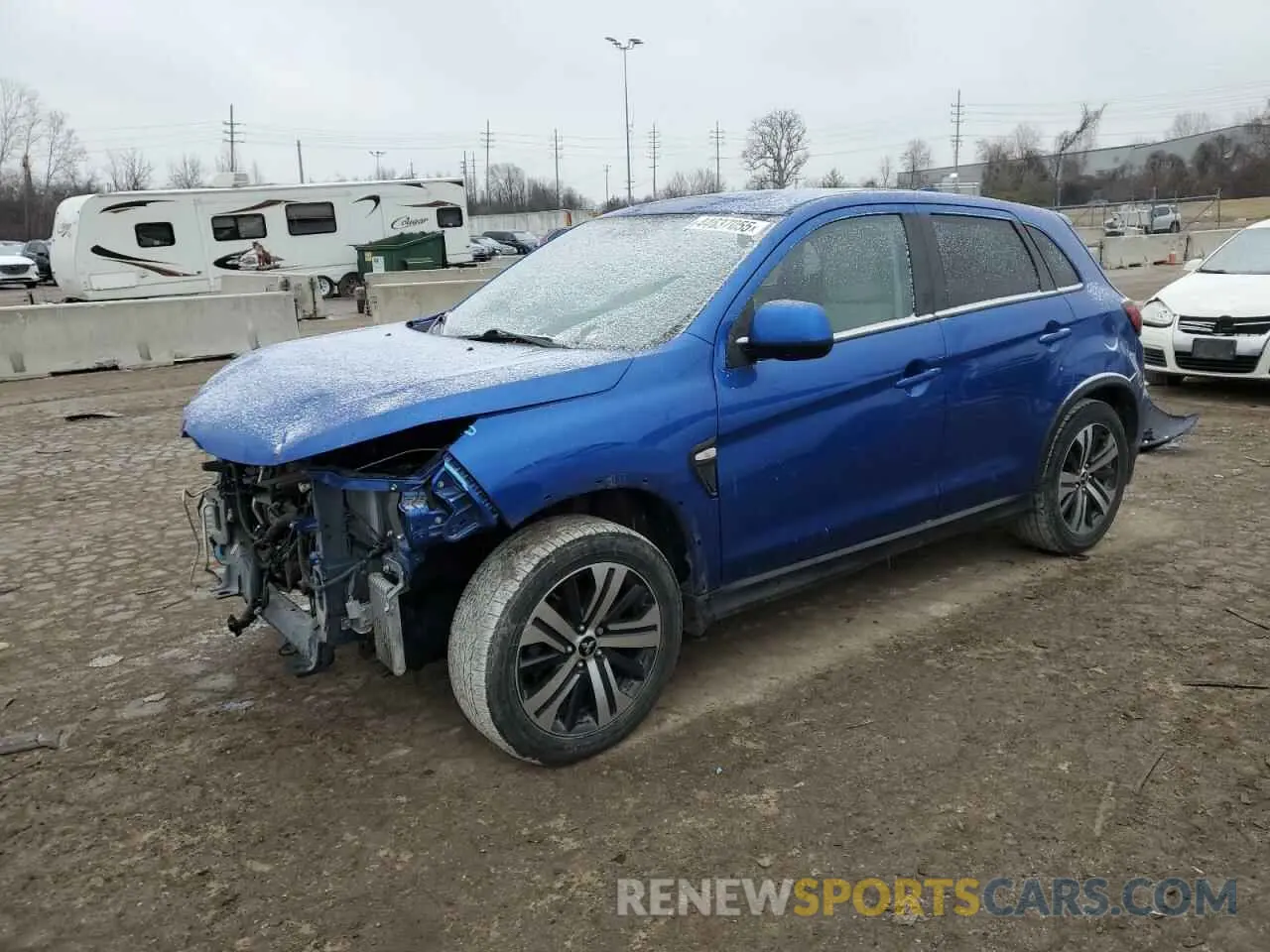 1 fotografías del automóvil dañado JA4AR3AU3LU002118 MITSUBISHI OUTLANDER 2020