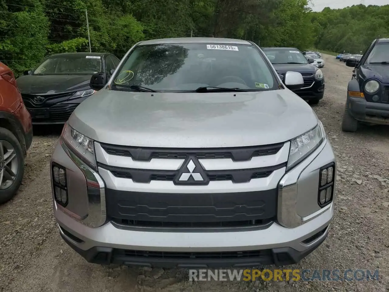 5 fotografías del automóvil dañado JA4AR3AU4LU014987 MITSUBISHI OUTLANDER 2020