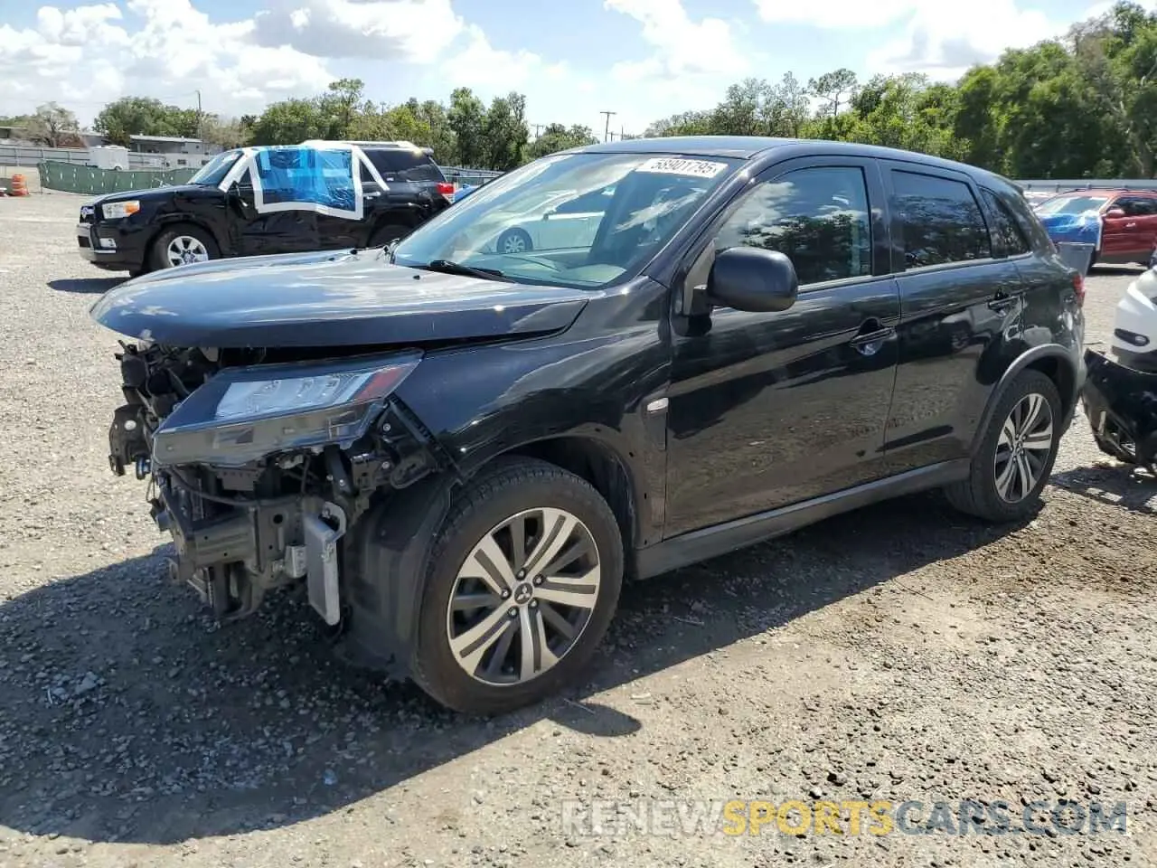1 fotografías del automóvil dañado JA4AR3AU4LU028100 MITSUBISHI OUTLANDER 2020
