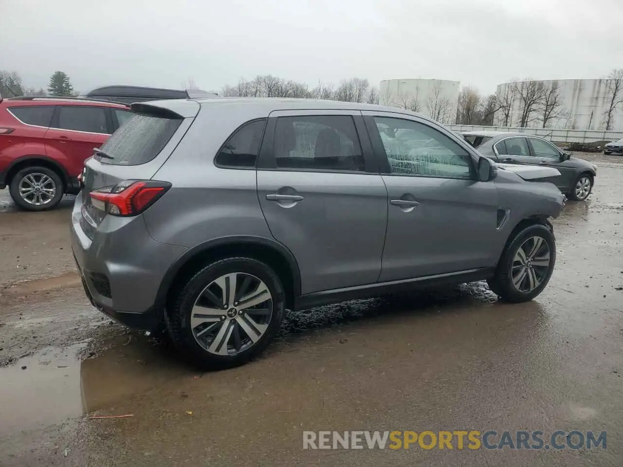 3 fotografías del automóvil dañado JA4AR3AU5LU014240 MITSUBISHI OUTLANDER 2020