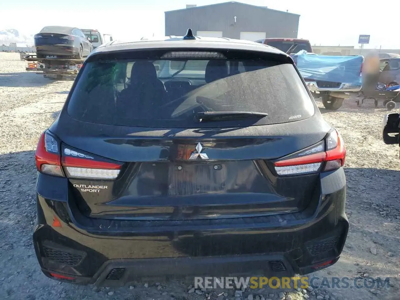 6 fotografías del automóvil dañado JA4AR3AU7LU024896 MITSUBISHI OUTLANDER 2020