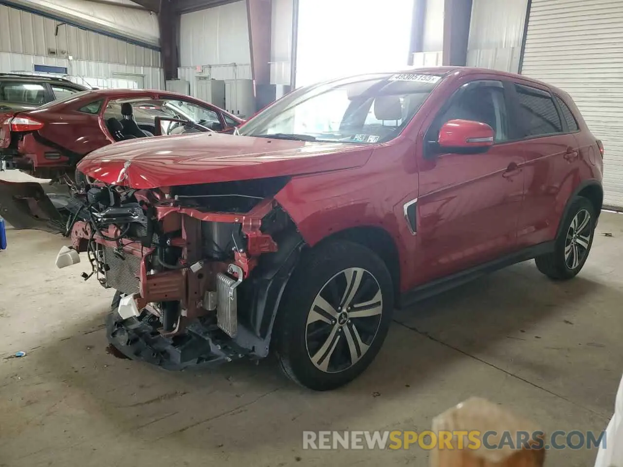 1 fotografías del automóvil dañado JA4AR3AU8LU003166 MITSUBISHI OUTLANDER 2020