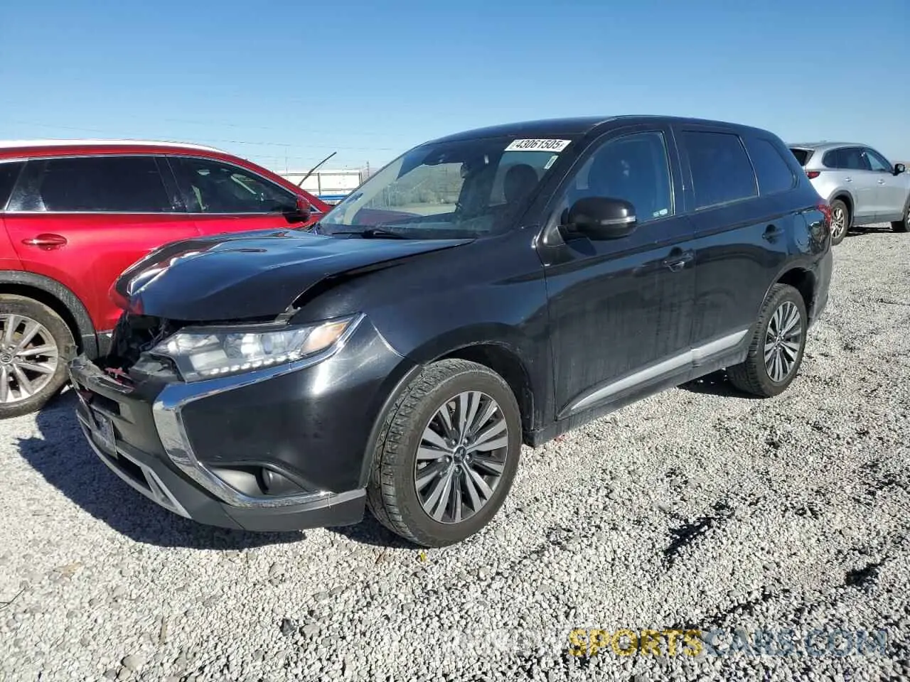 1 fotografías del automóvil dañado JA4AZ3A30LZ011806 MITSUBISHI OUTLANDER 2020