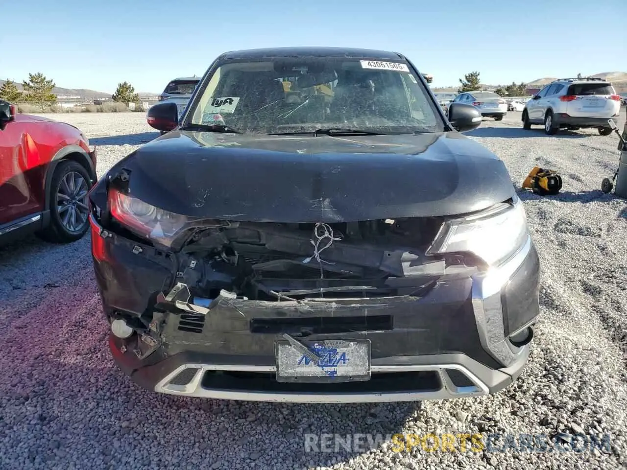 5 fotografías del automóvil dañado JA4AZ3A30LZ011806 MITSUBISHI OUTLANDER 2020