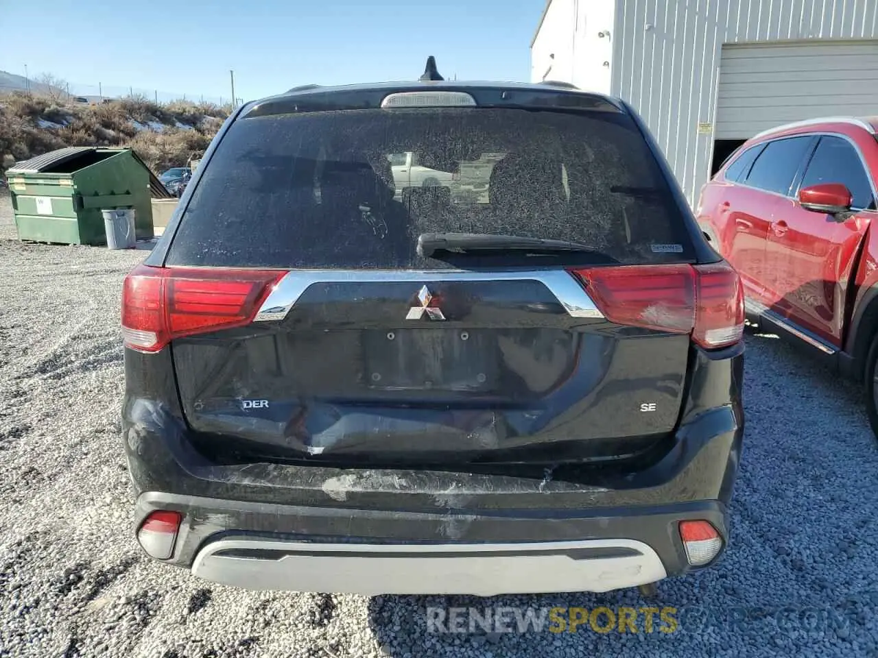 6 fotografías del automóvil dañado JA4AZ3A30LZ011806 MITSUBISHI OUTLANDER 2020