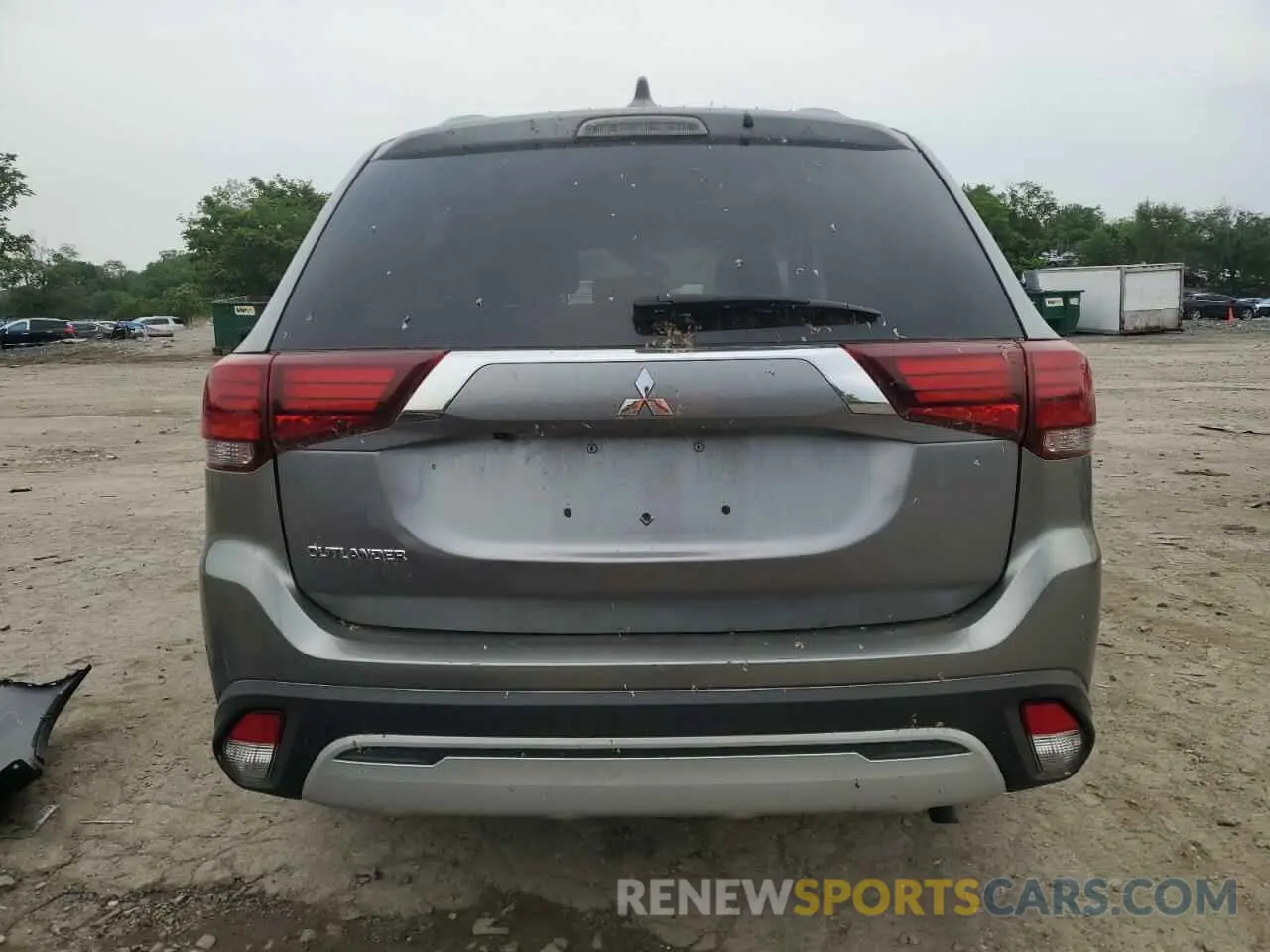 6 fotografías del automóvil dañado JA4AZ3A30LZ015158 MITSUBISHI OUTLANDER 2020