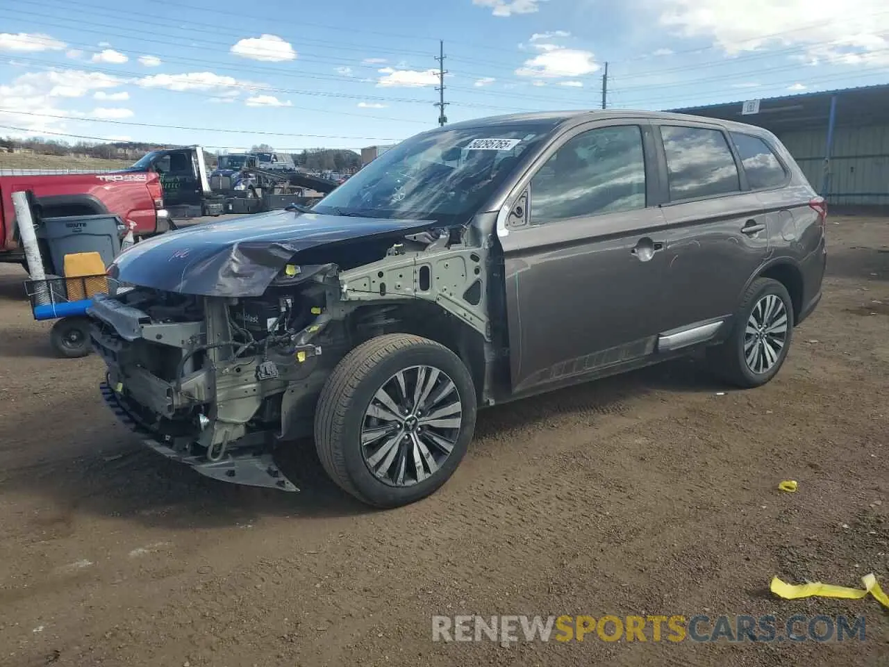 1 fotografías del automóvil dañado JA4AZ3A30LZ018318 MITSUBISHI OUTLANDER 2020