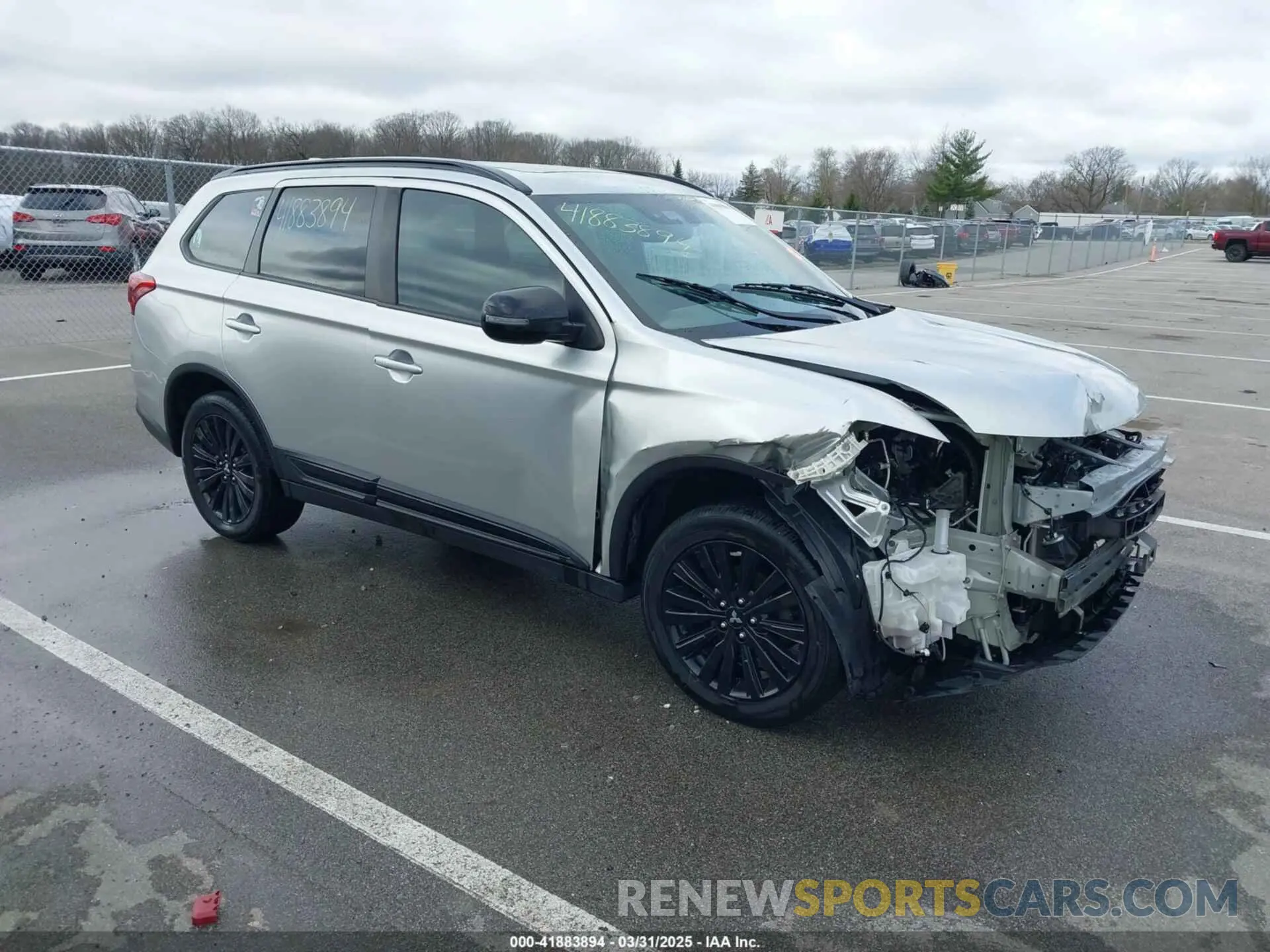 1 fotografías del automóvil dañado JA4AZ3A31LZ046189 MITSUBISHI OUTLANDER 2020