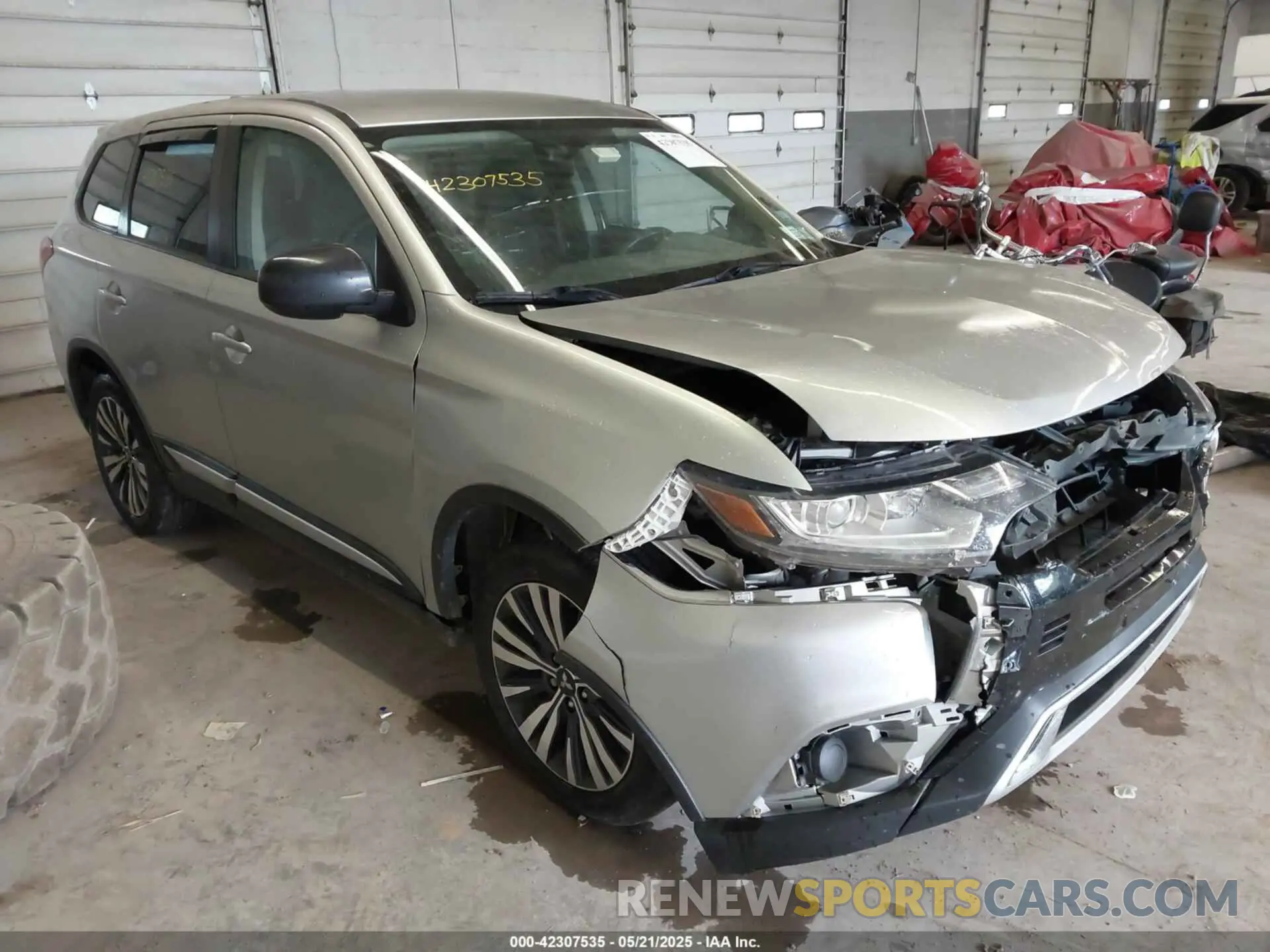 1 fotografías del automóvil dañado JA4AZ3A32LZ045956 MITSUBISHI OUTLANDER 2020
