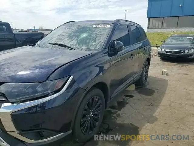 14 fotografías del automóvil dañado JA4AZ3A33LZ040846 MITSUBISHI OUTLANDER 2020