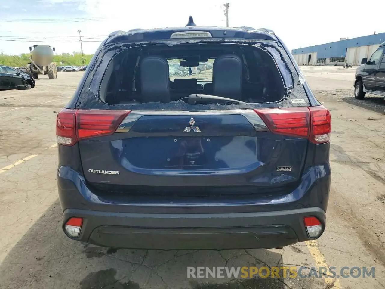 6 fotografías del automóvil dañado JA4AZ3A33LZ040846 MITSUBISHI OUTLANDER 2020