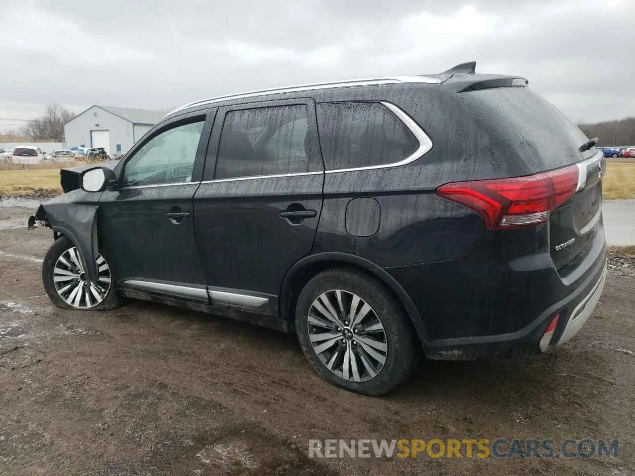 2 fotografías del automóvil dañado JA4AZ3A34LZ017690 MITSUBISHI OUTLANDER 2020