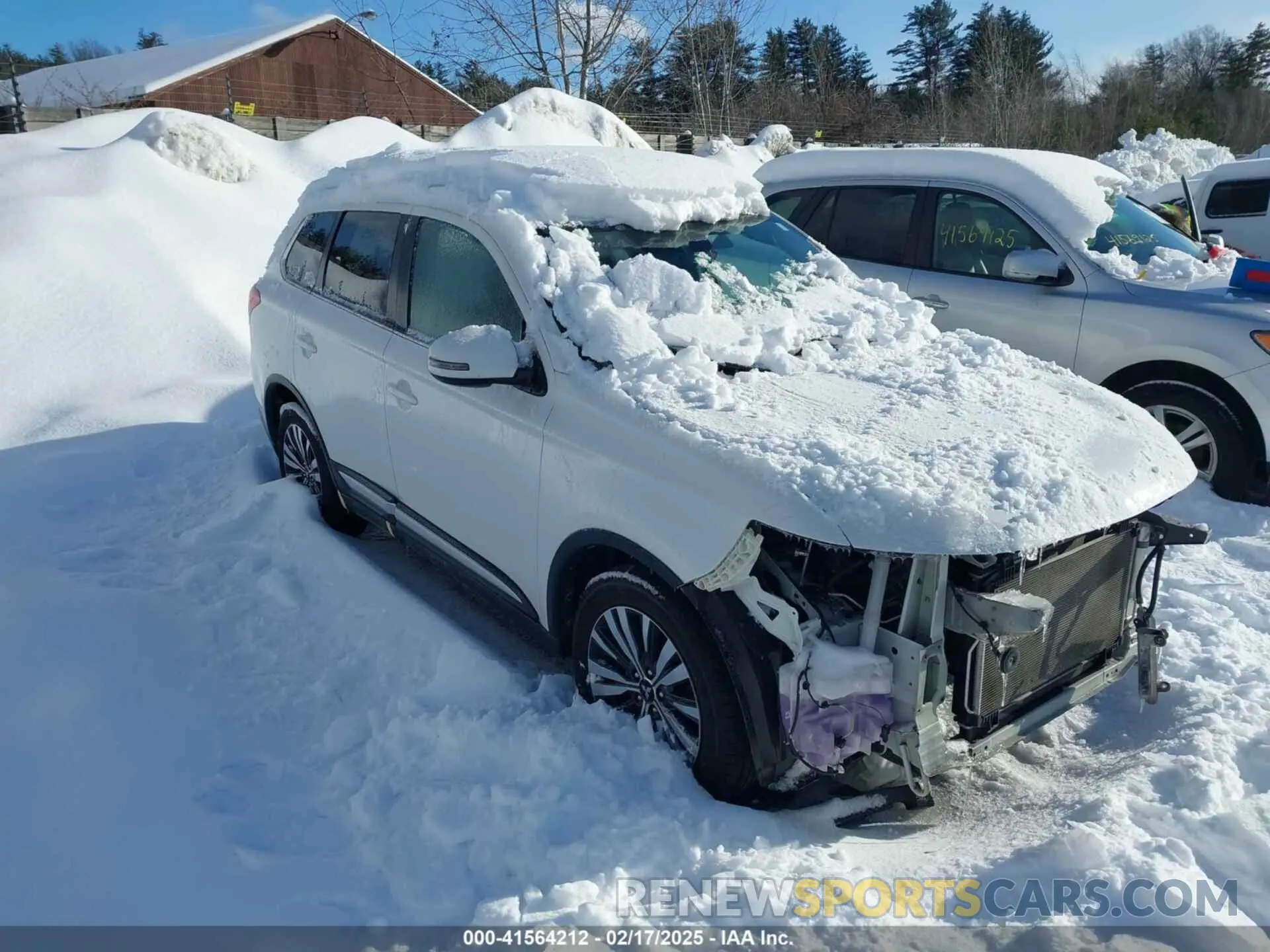 1 fotografías del automóvil dañado JA4AZ3A34LZ027233 MITSUBISHI OUTLANDER 2020