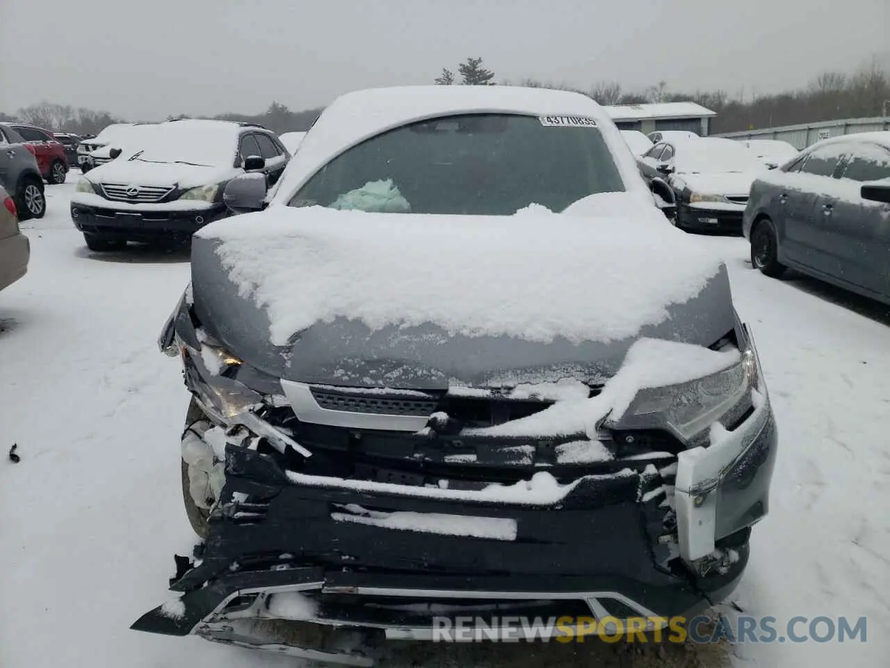 5 fotografías del automóvil dañado JA4AZ3A35LZ043926 MITSUBISHI OUTLANDER 2020