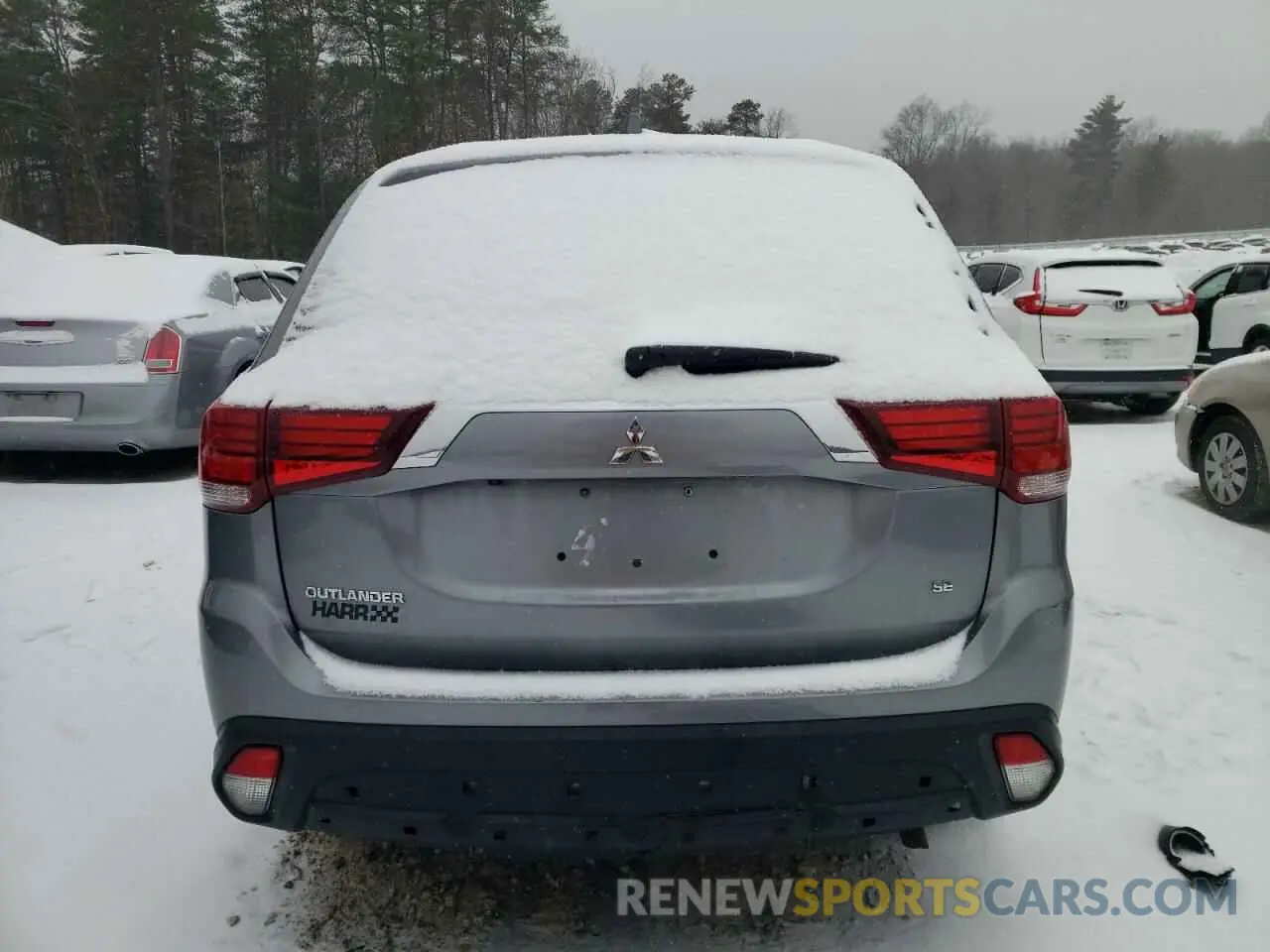 6 fotografías del automóvil dañado JA4AZ3A35LZ043926 MITSUBISHI OUTLANDER 2020