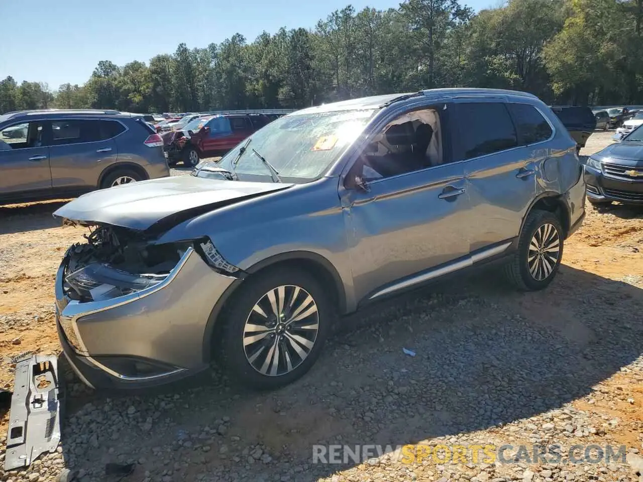 1 fotografías del automóvil dañado JA4AZ3A36LZ019229 MITSUBISHI OUTLANDER 2020