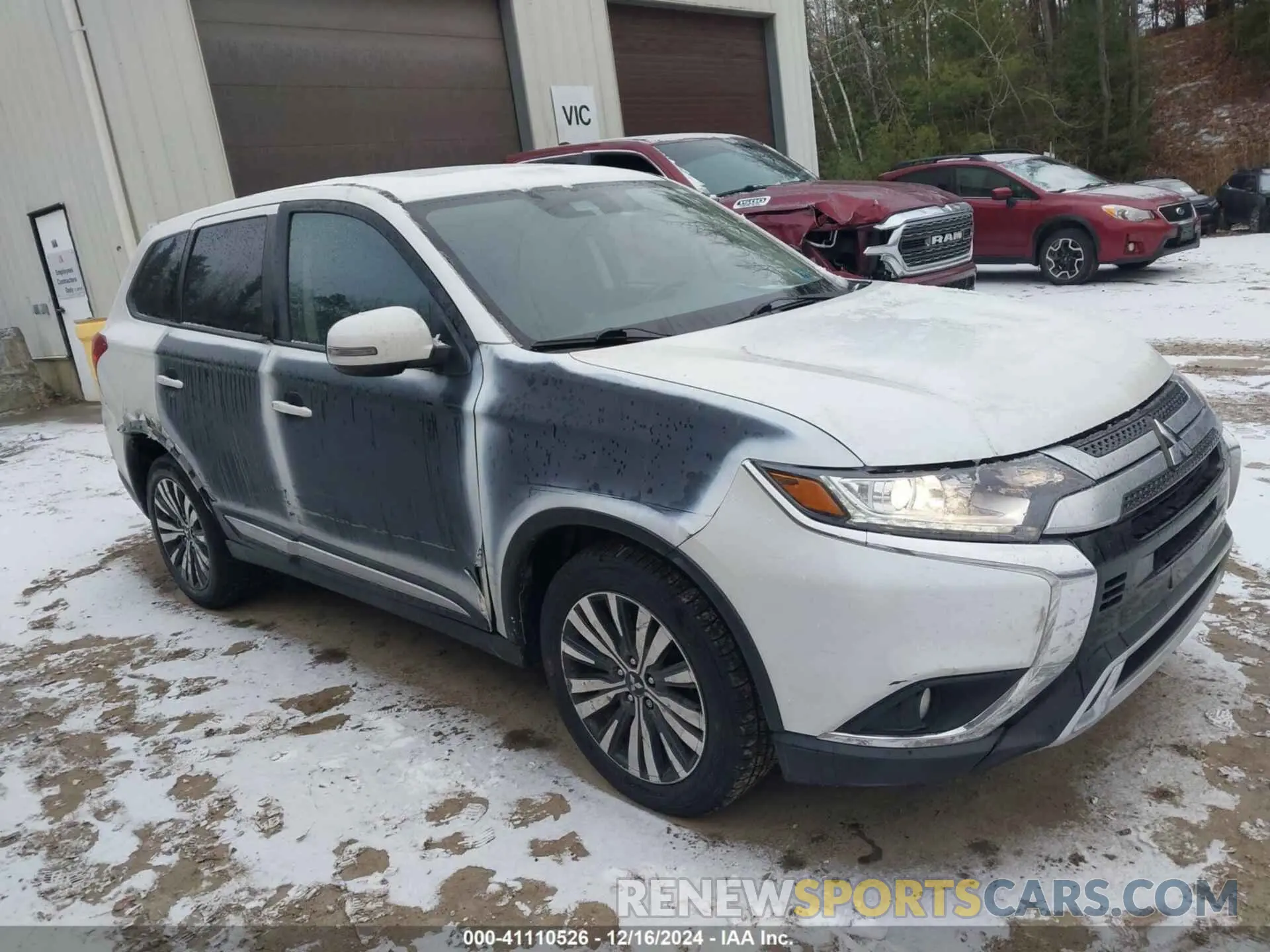 1 fotografías del automóvil dañado JA4AZ3A37LZ008157 MITSUBISHI OUTLANDER 2020
