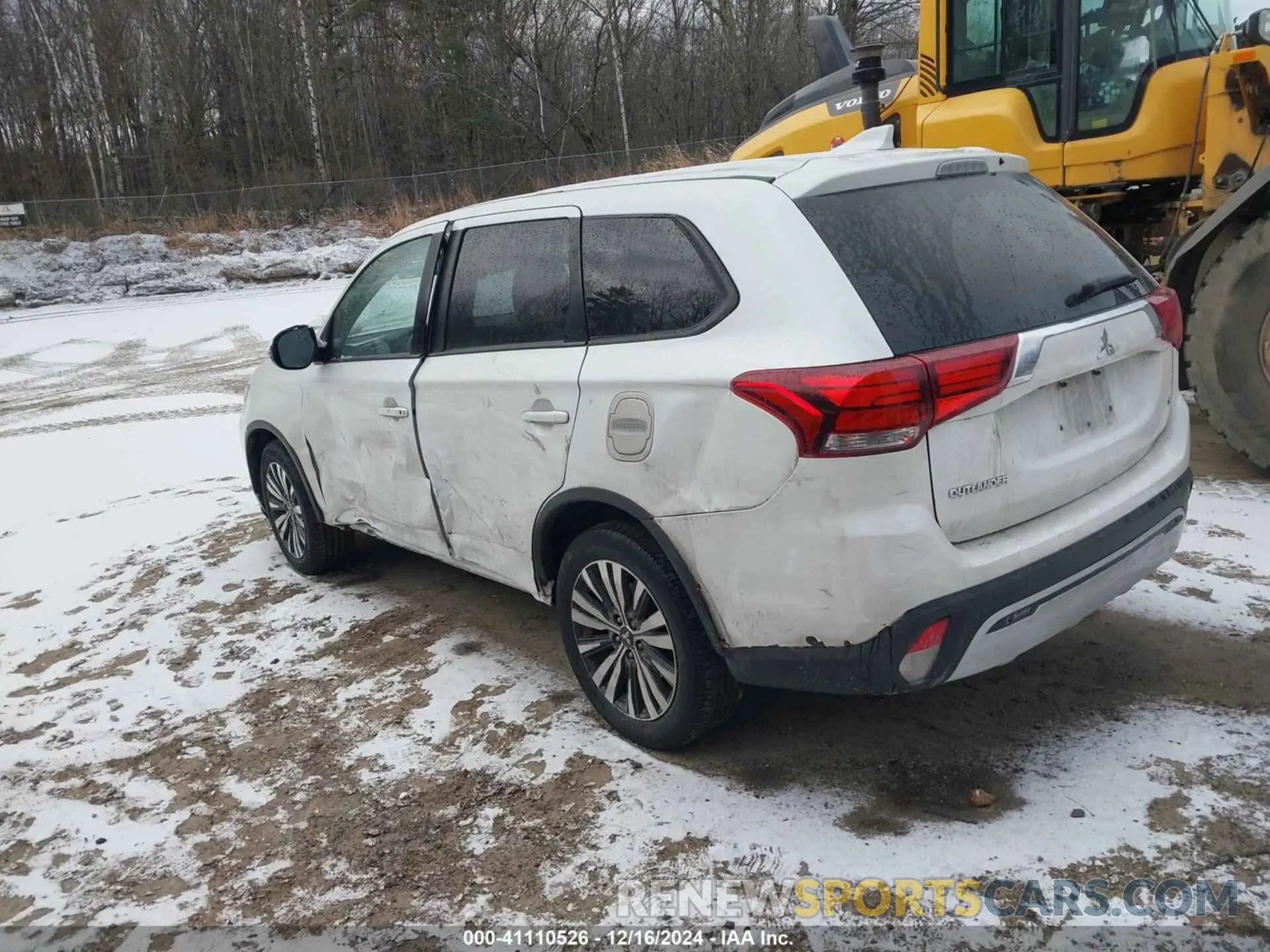 3 fotografías del automóvil dañado JA4AZ3A37LZ008157 MITSUBISHI OUTLANDER 2020