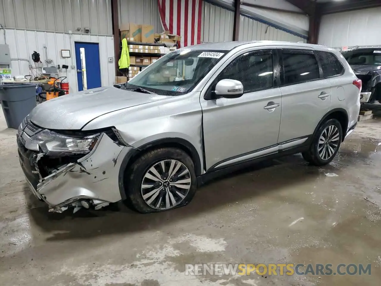 1 fotografías del automóvil dañado JA4AZ3A37LZ045161 MITSUBISHI OUTLANDER 2020