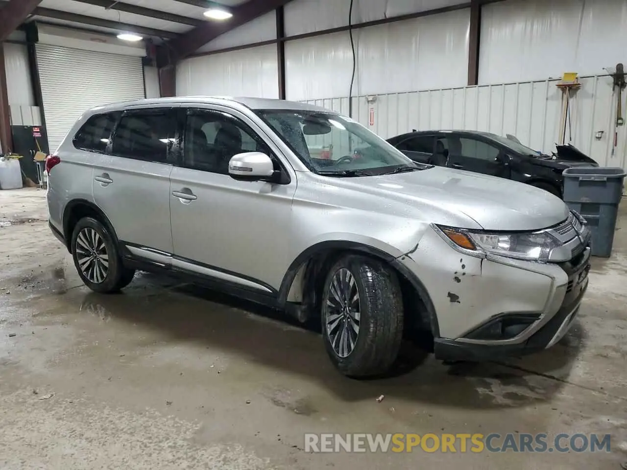 4 fotografías del automóvil dañado JA4AZ3A37LZ045161 MITSUBISHI OUTLANDER 2020