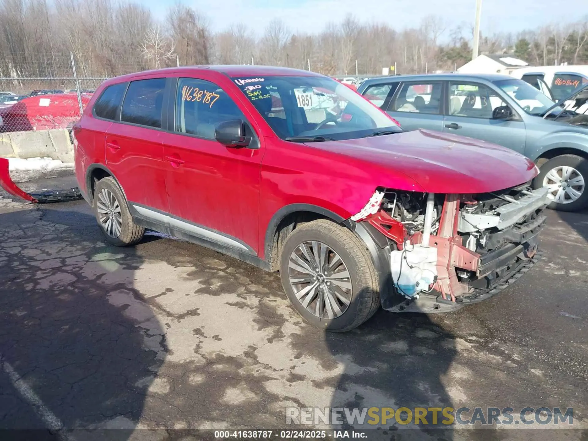 1 fotografías del automóvil dañado JA4AZ3A38LZ017160 MITSUBISHI OUTLANDER 2020