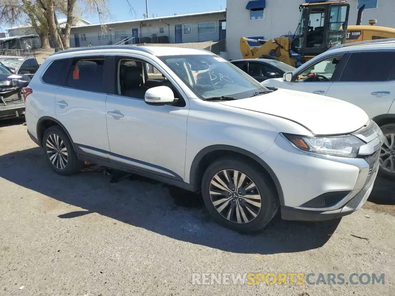 4 fotografías del automóvil dañado JA4AZ3A38LZ024870 MITSUBISHI OUTLANDER 2020
