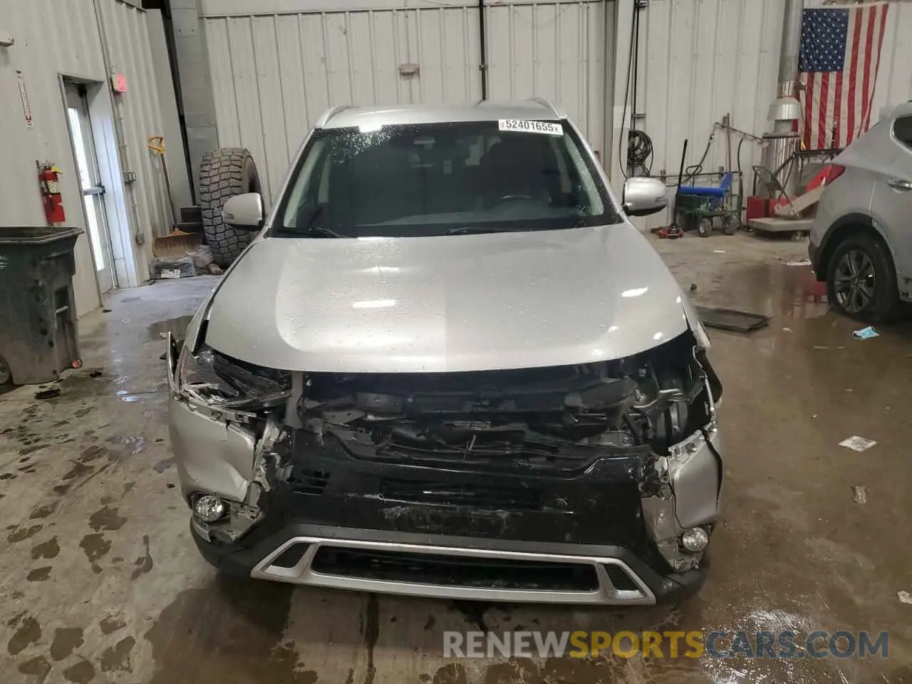 5 fotografías del automóvil dañado JA4AZ3A39LZ038406 MITSUBISHI OUTLANDER 2020