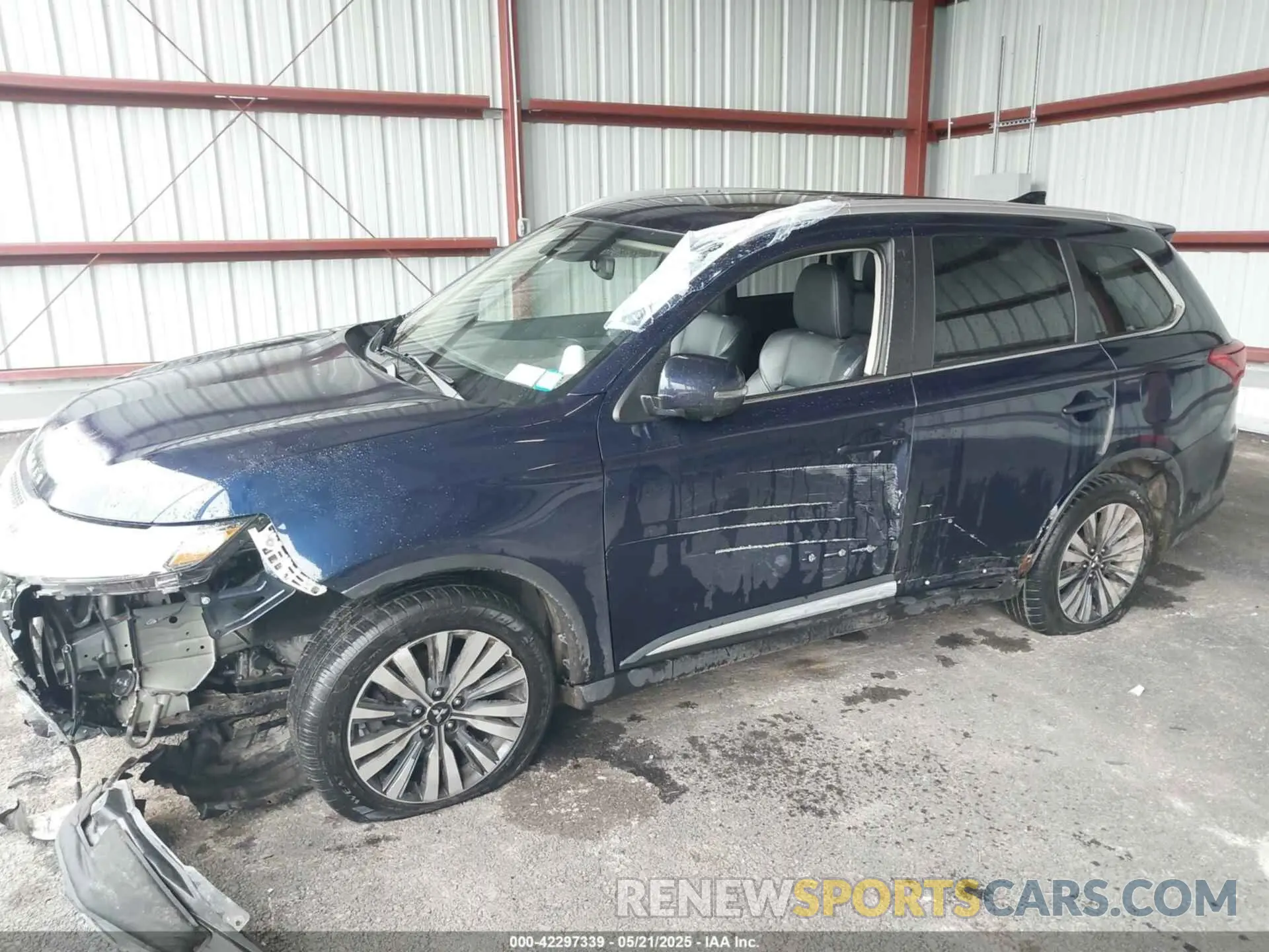 6 fotografías del automóvil dañado JA4AZ3A3XLZ004667 MITSUBISHI OUTLANDER 2020