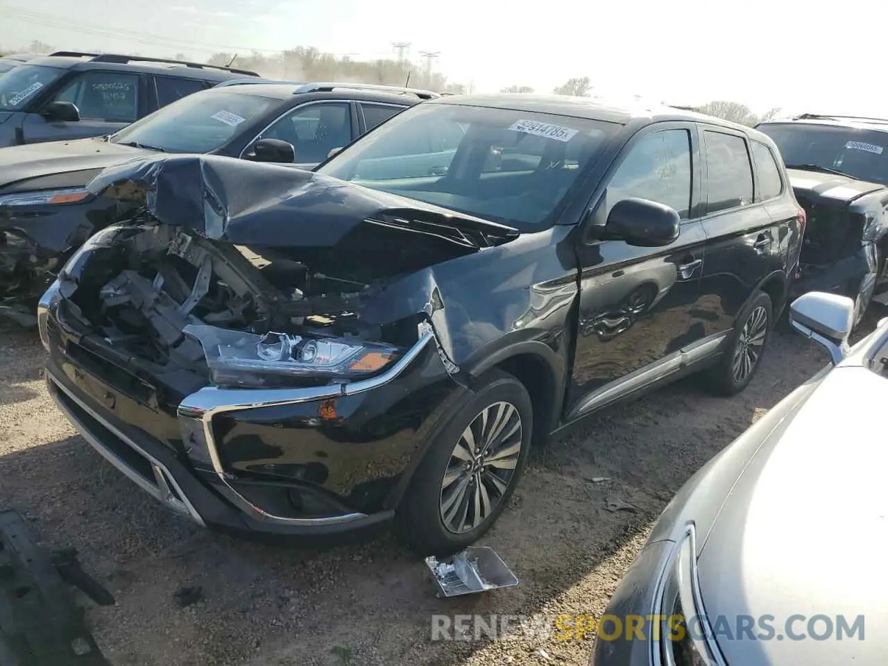 1 fotografías del automóvil dañado JA4AZ3A3XLZ046983 MITSUBISHI OUTLANDER 2020
