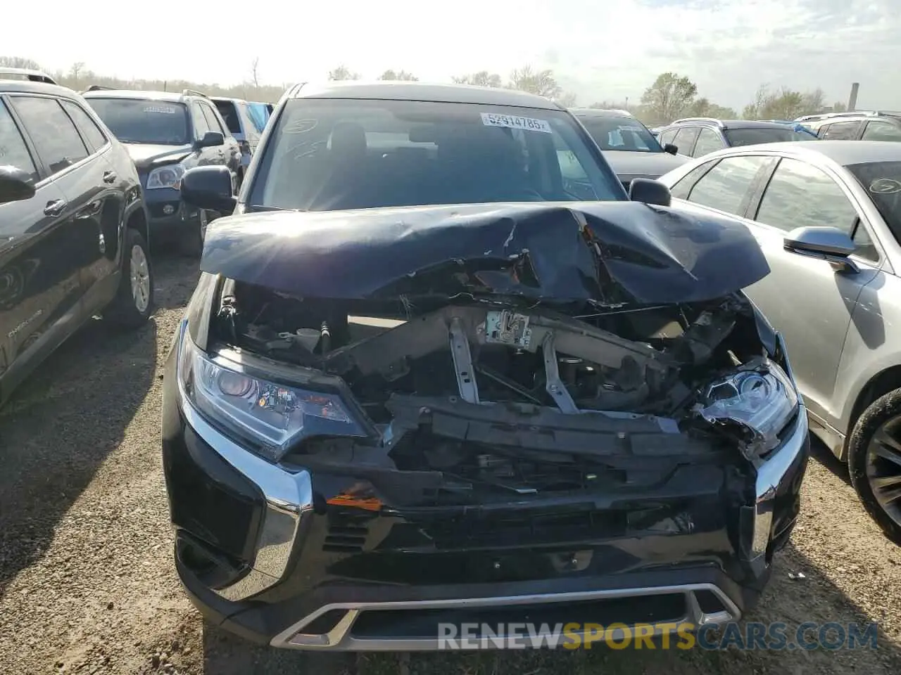 5 fotografías del automóvil dañado JA4AZ3A3XLZ046983 MITSUBISHI OUTLANDER 2020