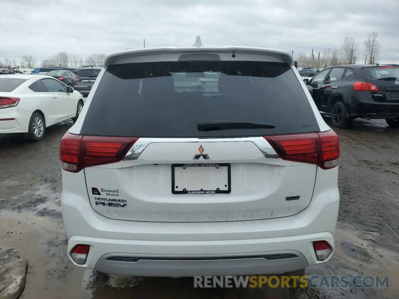6 fotografías del automóvil dañado JA4J24A5XLZ610093 MITSUBISHI OUTLANDER 2020