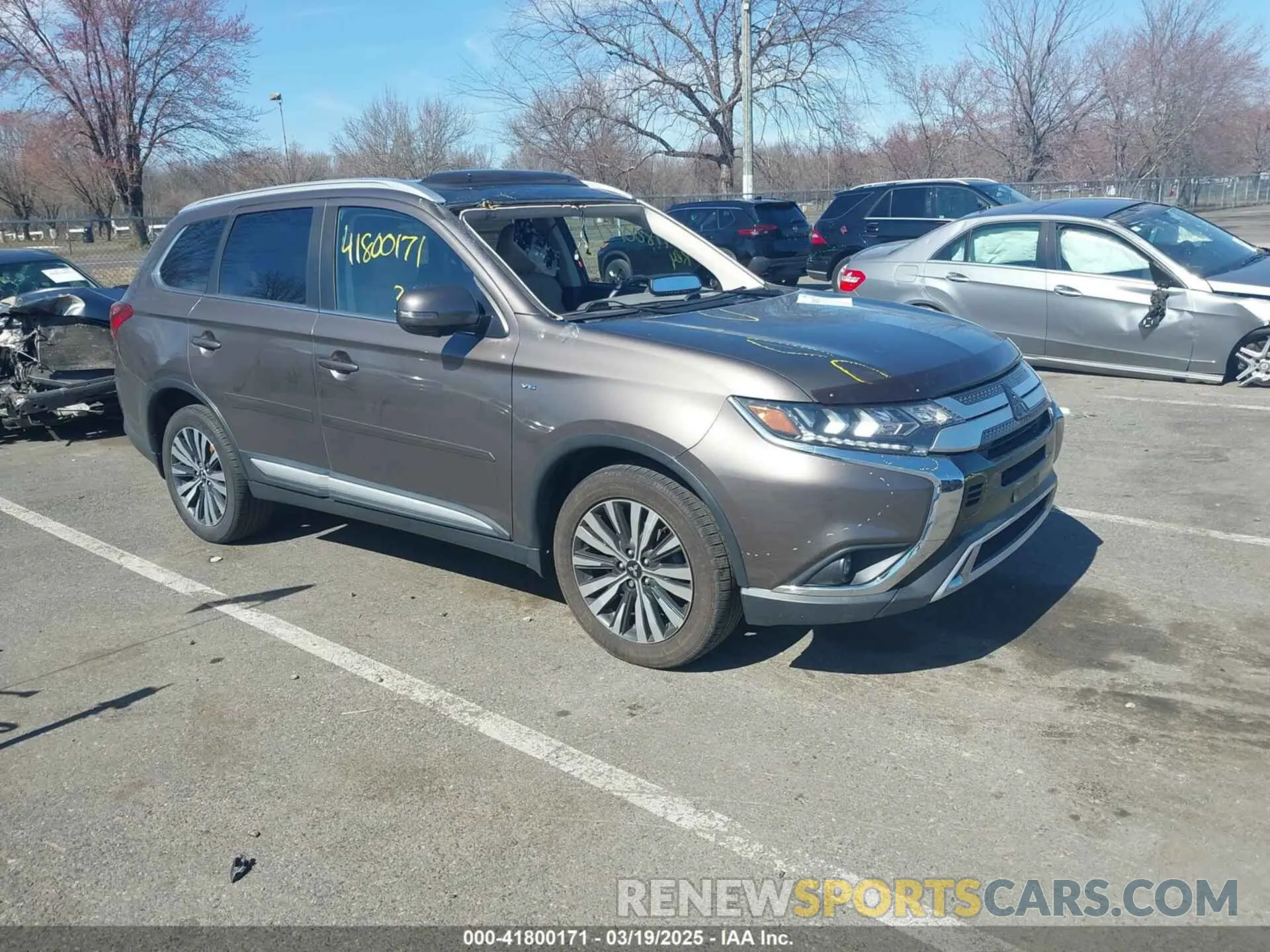 1 fotografías del automóvil dañado JA4JZ4AX4LZ008884 MITSUBISHI OUTLANDER 2020